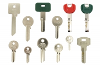 Blank Key for Cylinders and Padlock - IBFM