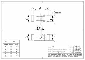 Heavy Duty Hinge for Grilles - IBFM